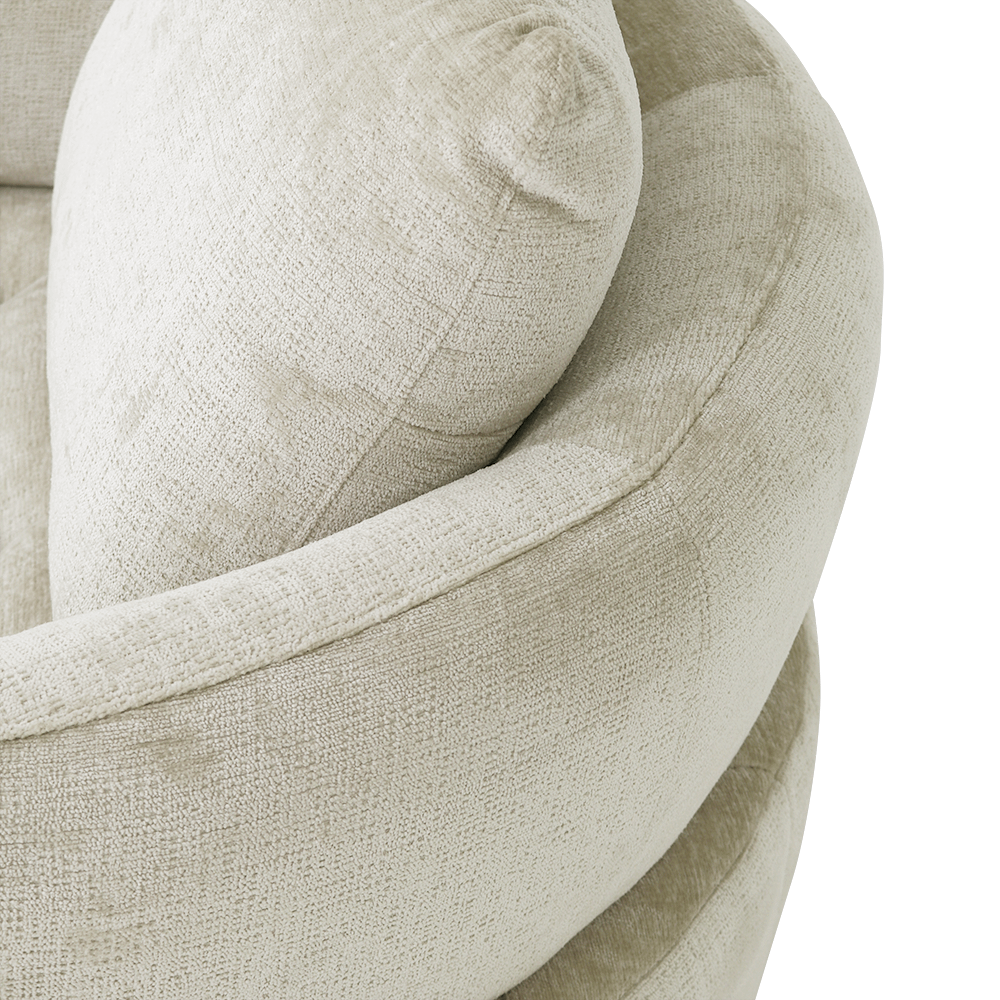 Draaifauteuil LOLITA Beige B114 Draaifauteuil LOLITA Beige B114