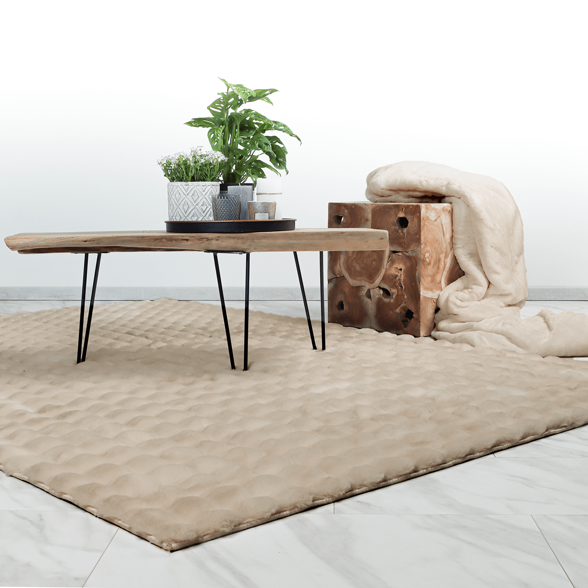 Tapijt HARMONY 150x80 Beige