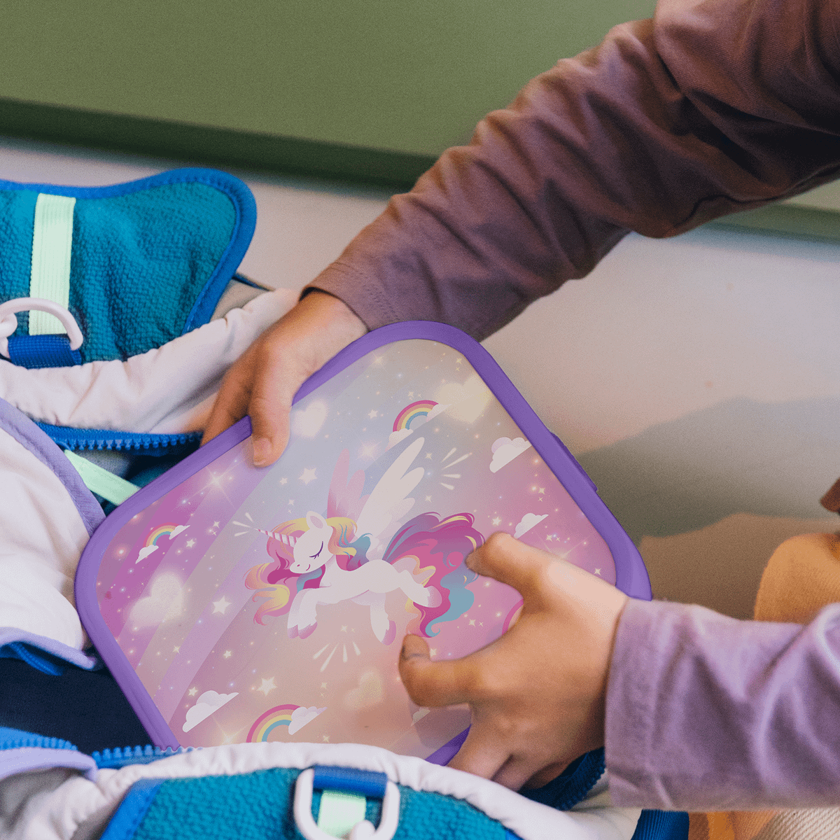 Lunchbox UNICORN GLOW Bento Roze