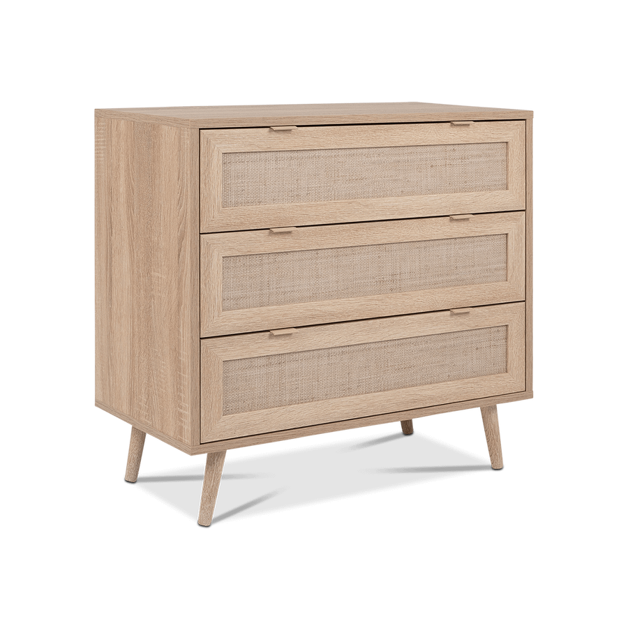 Commode EIVISSA 3L Sonoma Eik/Riet Commode EIVISSA 3L Sonoma Eik/Riet