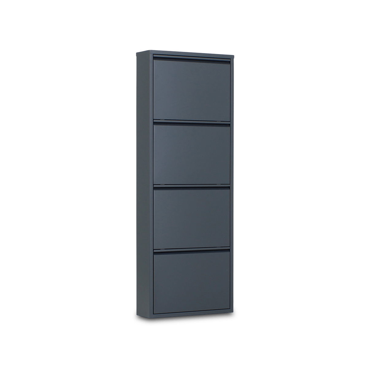 Schoenenkast ARALA 4L grafiet, B50-H136-D15/40