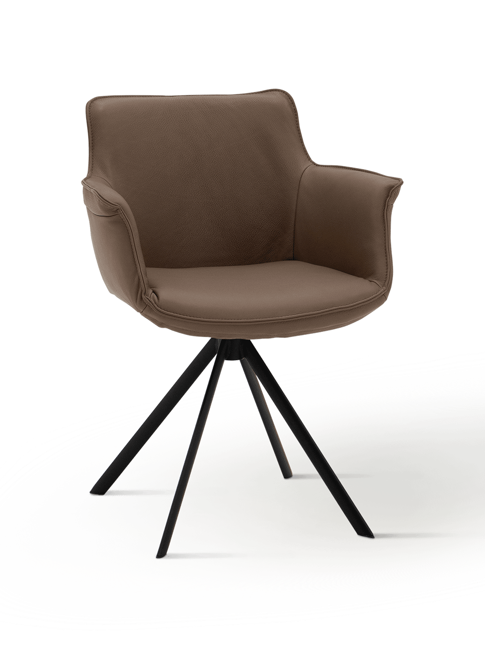 Kuipstoel Tottie met draaivoet Prestige Noce