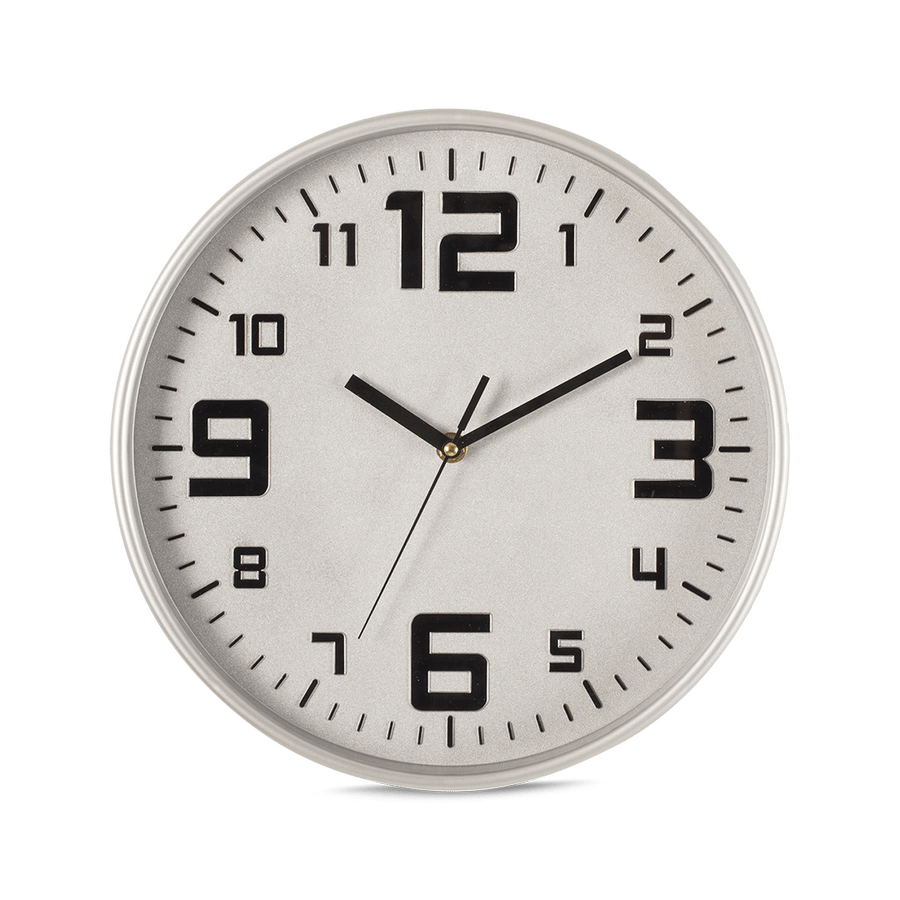 Klok URIS Rond Zilver Klok URIS Rond Zilver