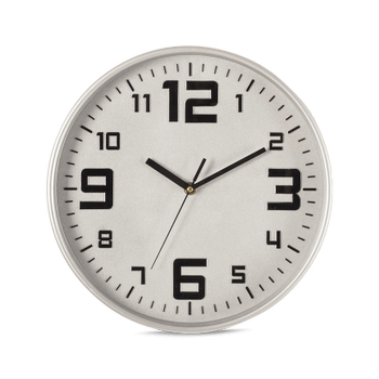 Klok URIS Rond Zilver Klok URIS Rond Zilver