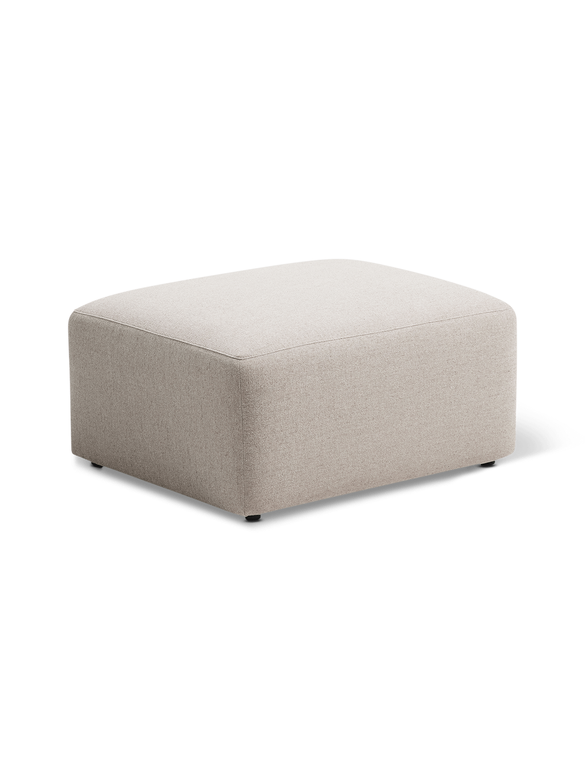 Poef Blok Beige 90 x 74 cm