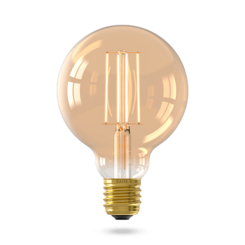 LED Lamp W.FILAM. BOL E27-4.5W Goud LED Lamp W.FILAM. BOL E27-4.5W Goud