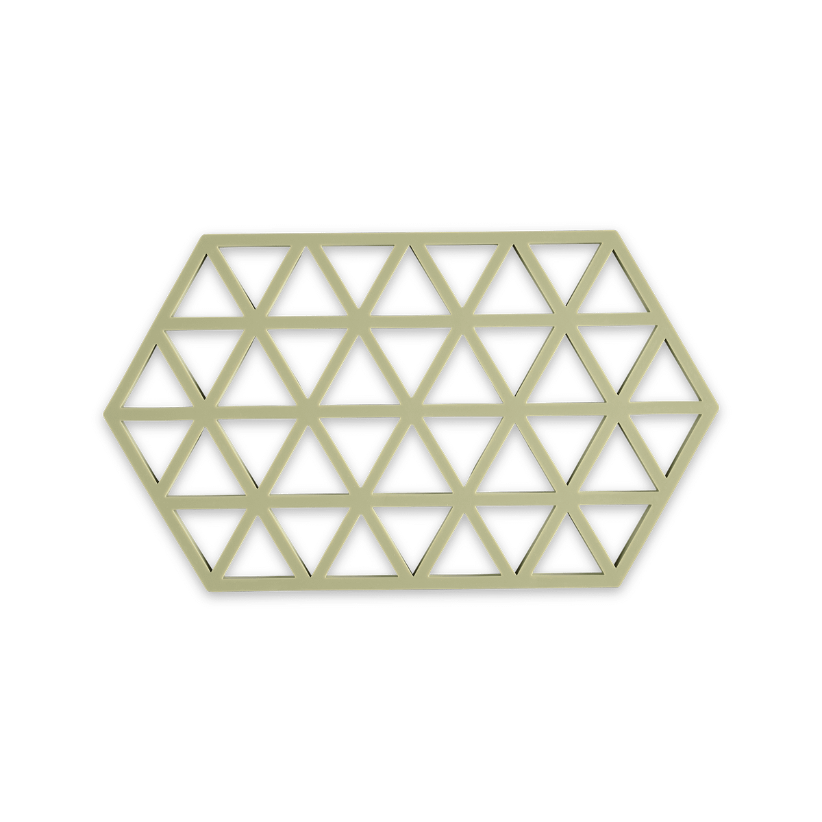 Potonderz. TRIANGLES XL Sil. Matcha Green