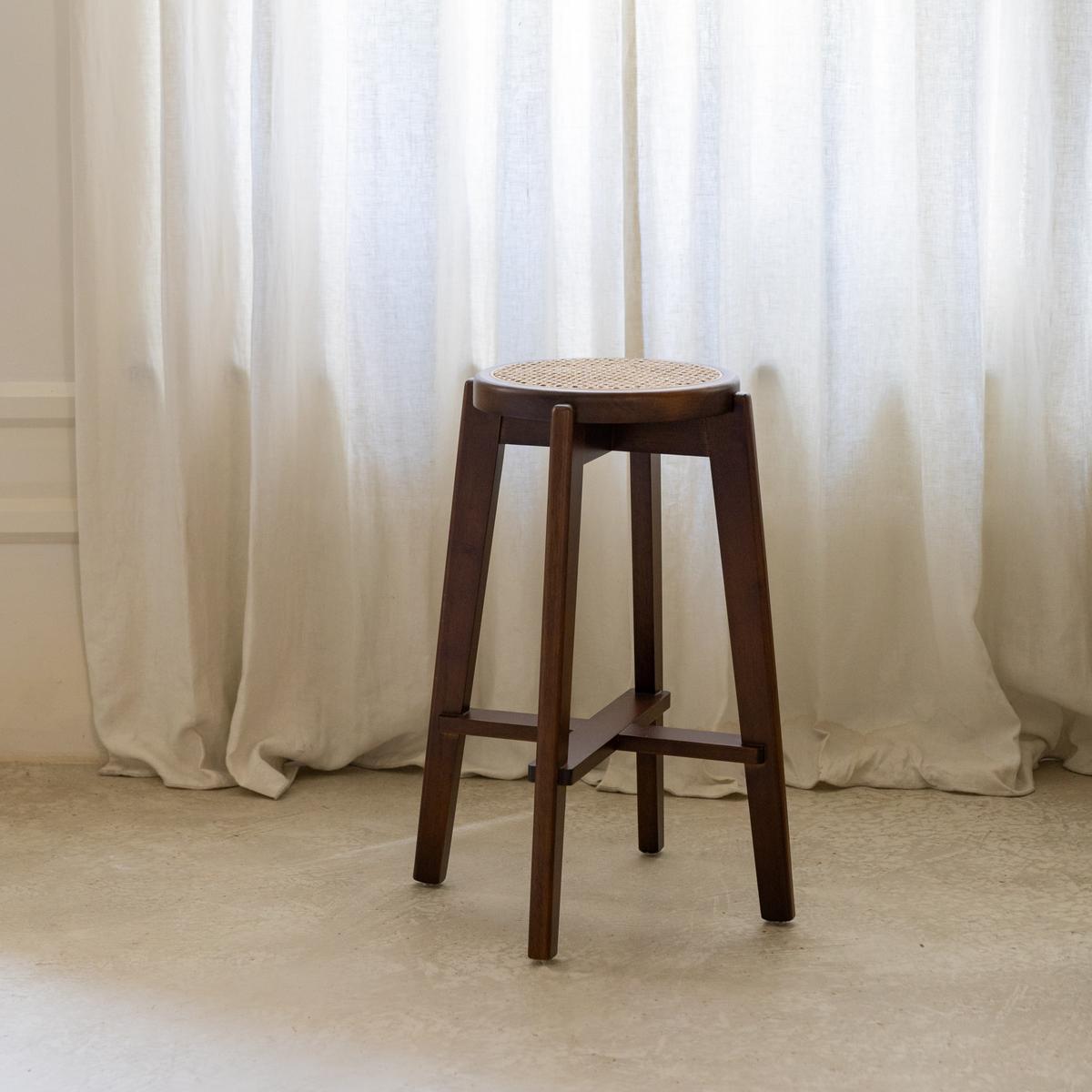 Barstoel OLAF Beech Wood Walnut ZH66