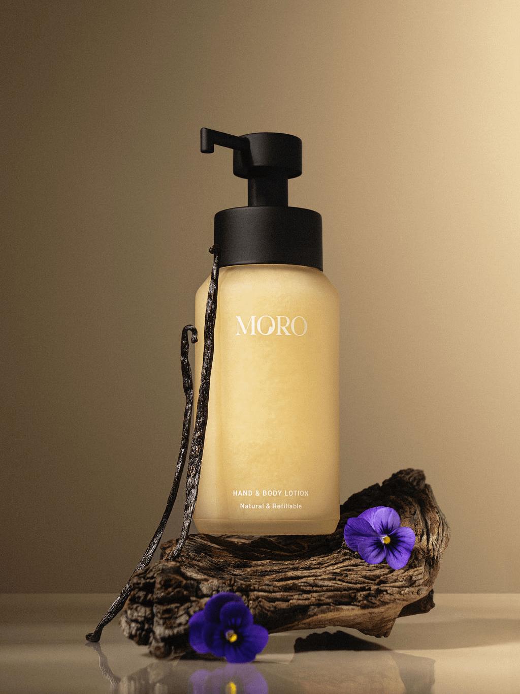 Hand- & Bodylotion Moro Santal Beige (starter kit)