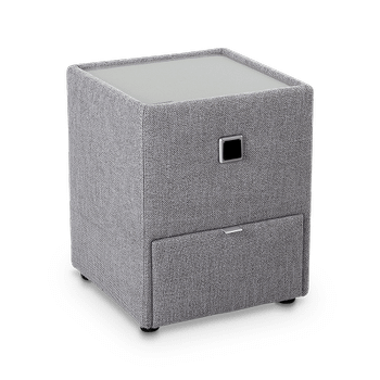 Nachttafel ASTEN Stof 474/19 Grijs Nachttafel ASTEN Stof 474/19 Grijs