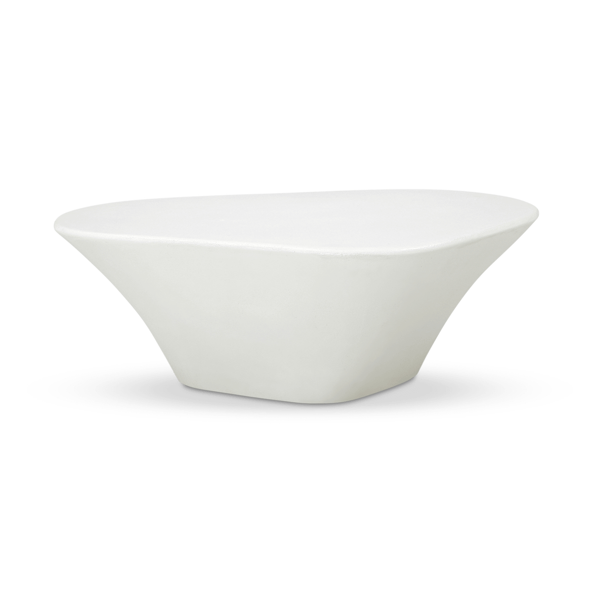 Bijzettafel GIACOMETTI 87x50 Microcement Ivory