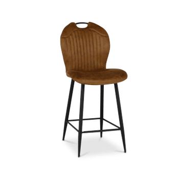 Barstoel TWISTER Softyl Cognac Barstoel TWISTER Softyl Cognac