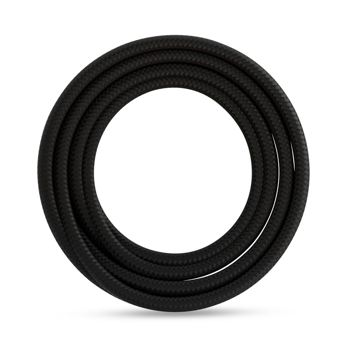 Kabel Stof 60W 1,5m Zwart