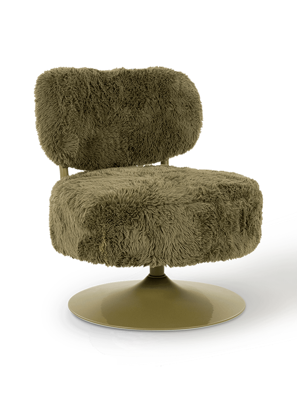 Draaifauteuil Furlo Groen