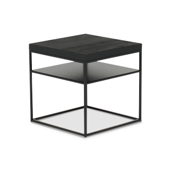 Bijzettafel AISNE Zwart eiken Bijzettafel AISNE Zwart eiken