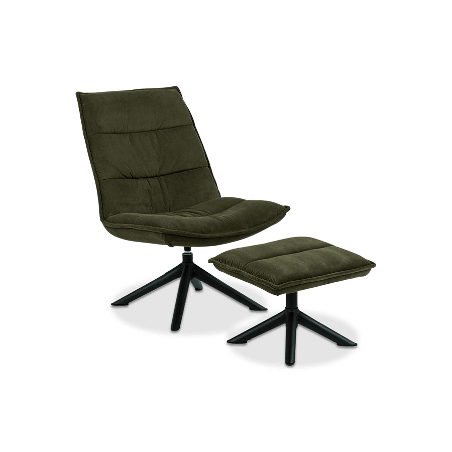 Bijzetzetel TORNADO Olive Green Bijzetzetel TORNADO Olive Green
