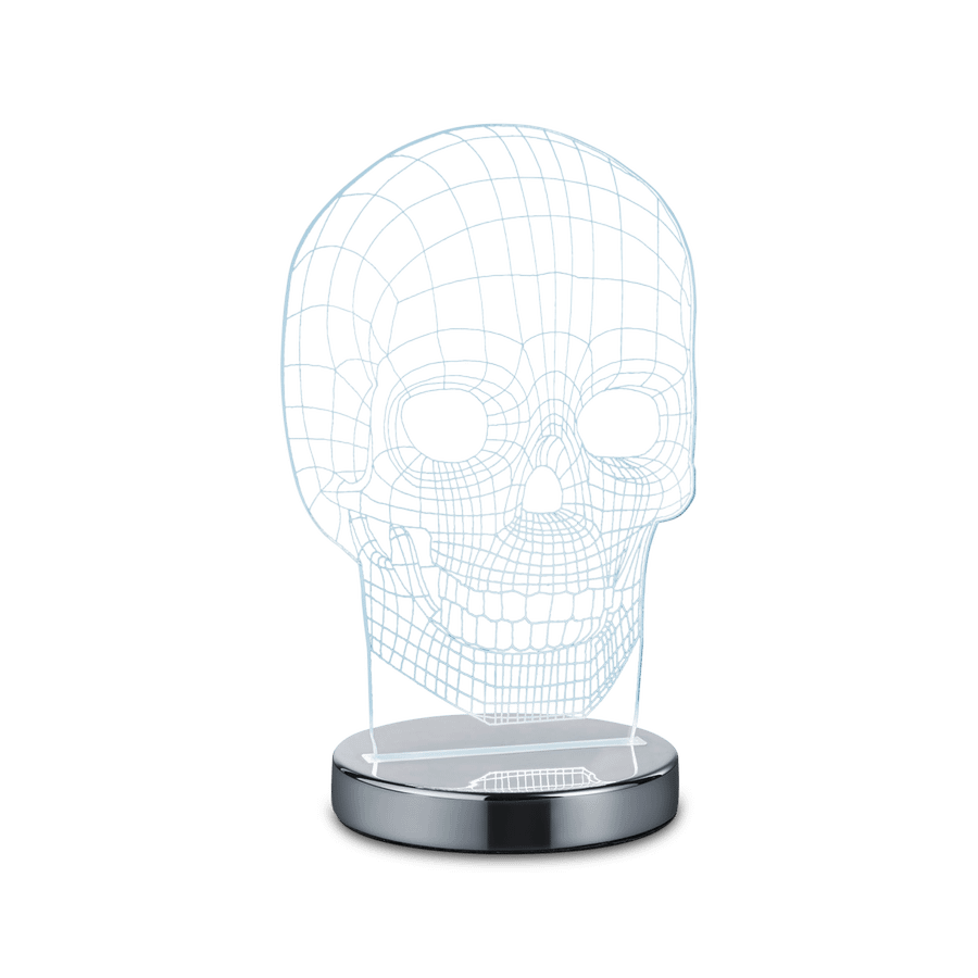 Tafellamp SKULL Transparant Tafellamp SKULL Transparant