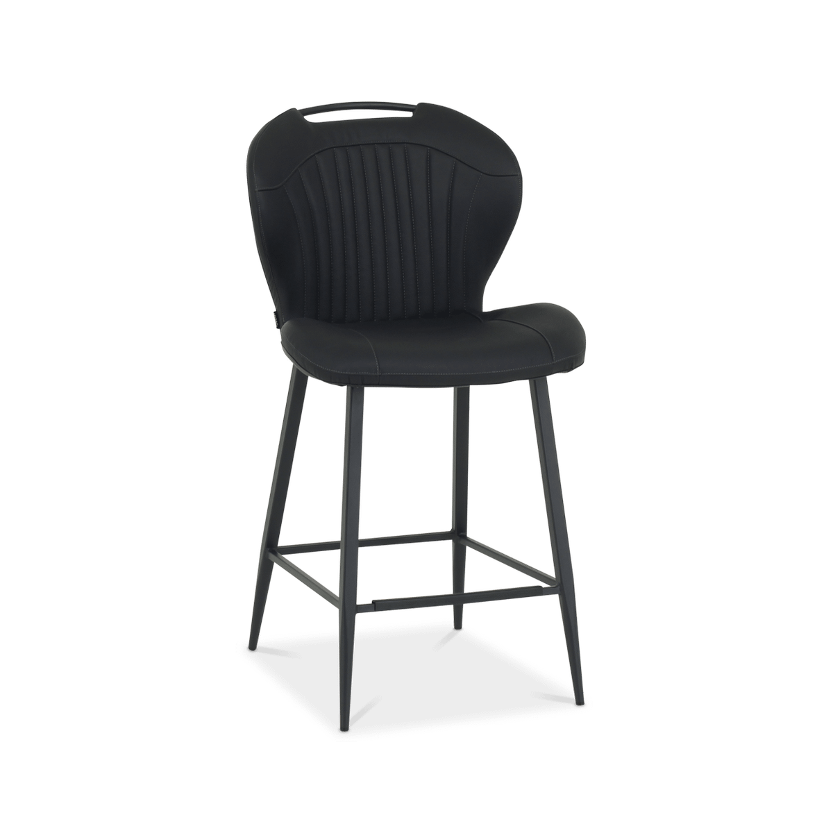Barstoel TIMON Eco PU Nero