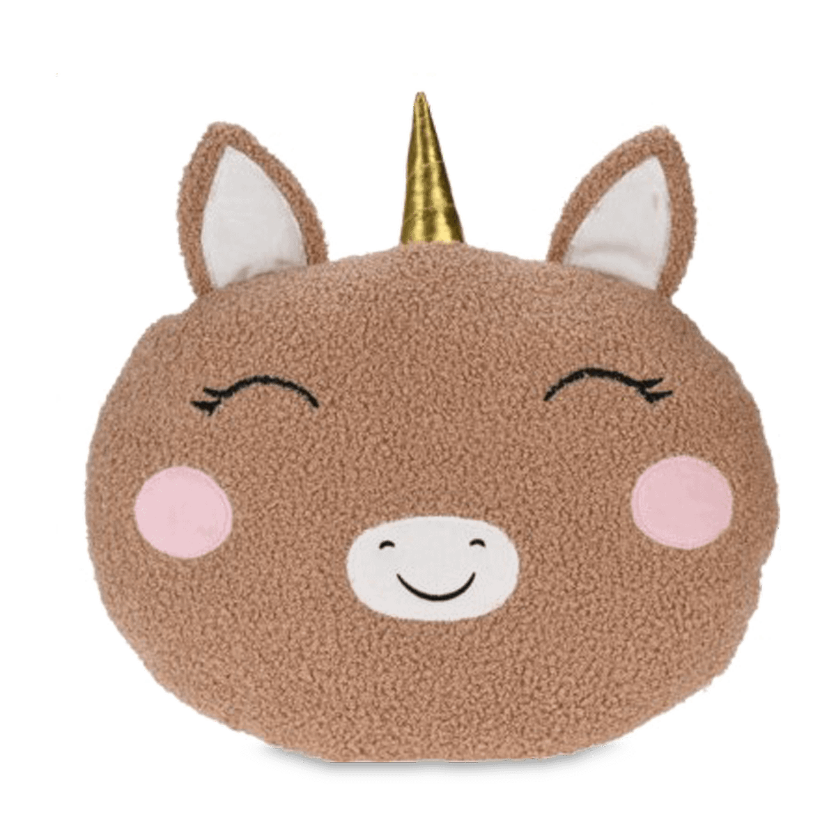 Kussen UNICORN Eenhoorn Hoofd Ass.