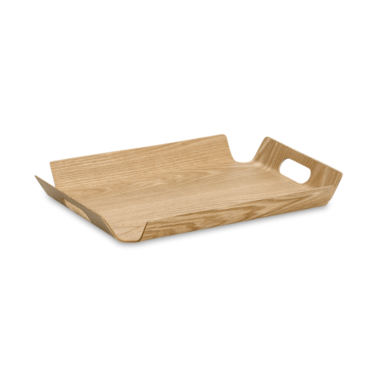 Dienblad NIDO M/Opkant Hout Naturel