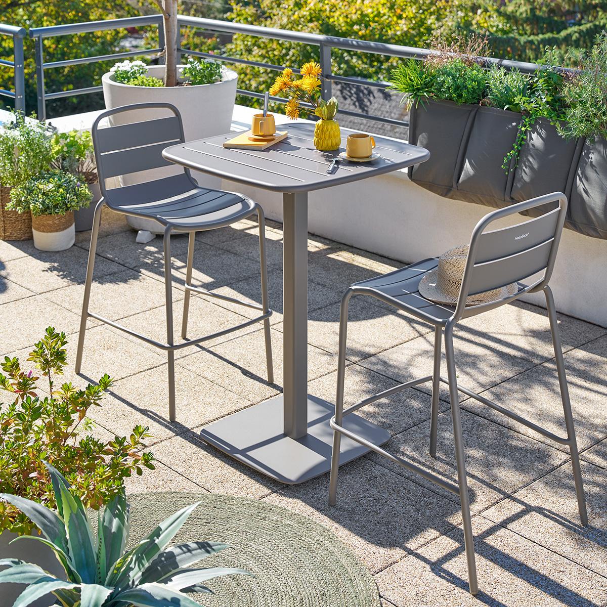 Bartafel ROSSANO Grafiet 70x70