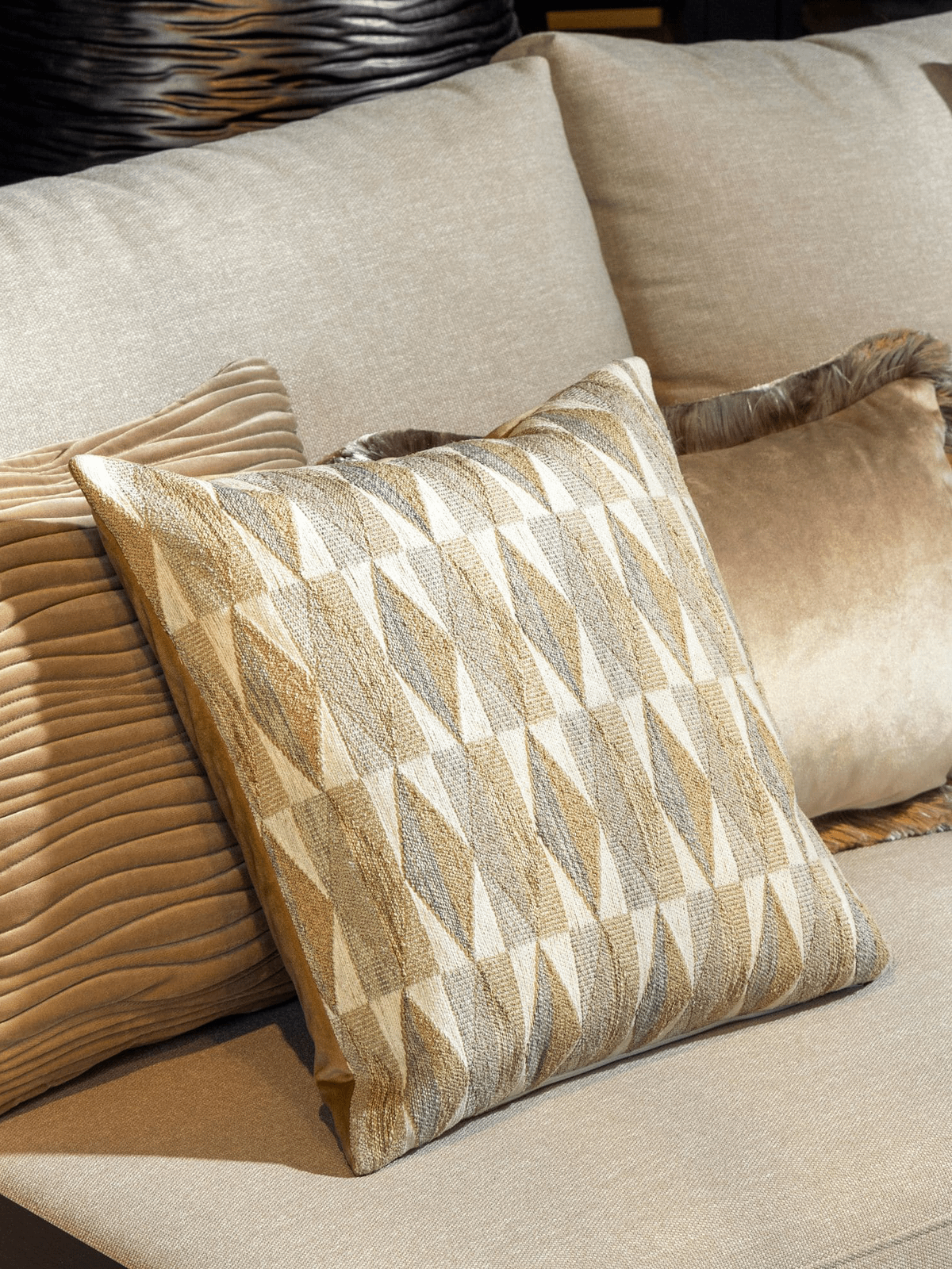 Kussen Marent White Pepper 45 x 45 cm