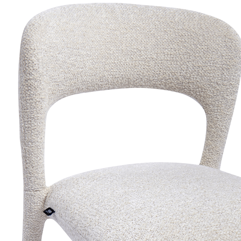 Stoel LAURA Ivory Cloud
