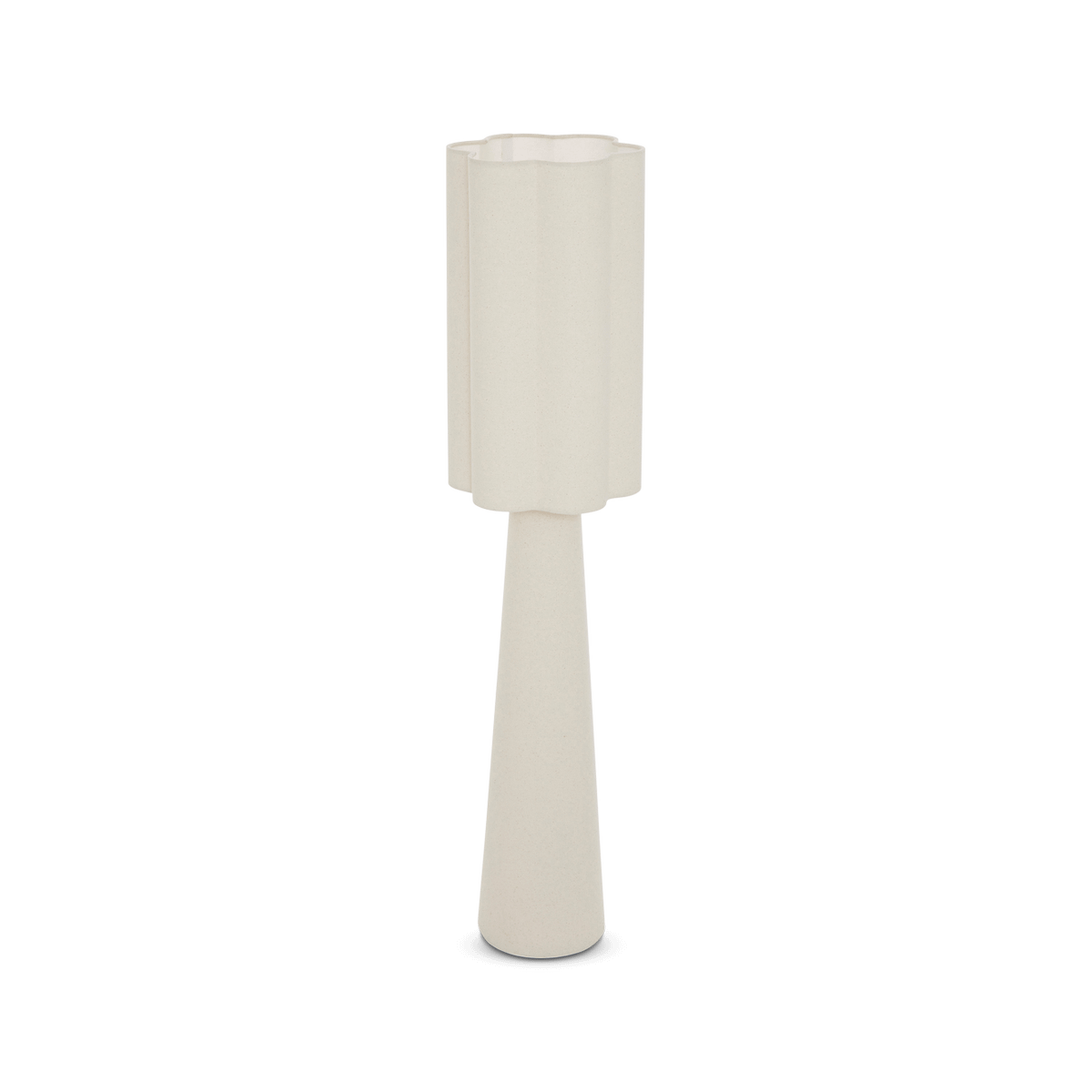 Vloerlamp BIANCA Stof Beige