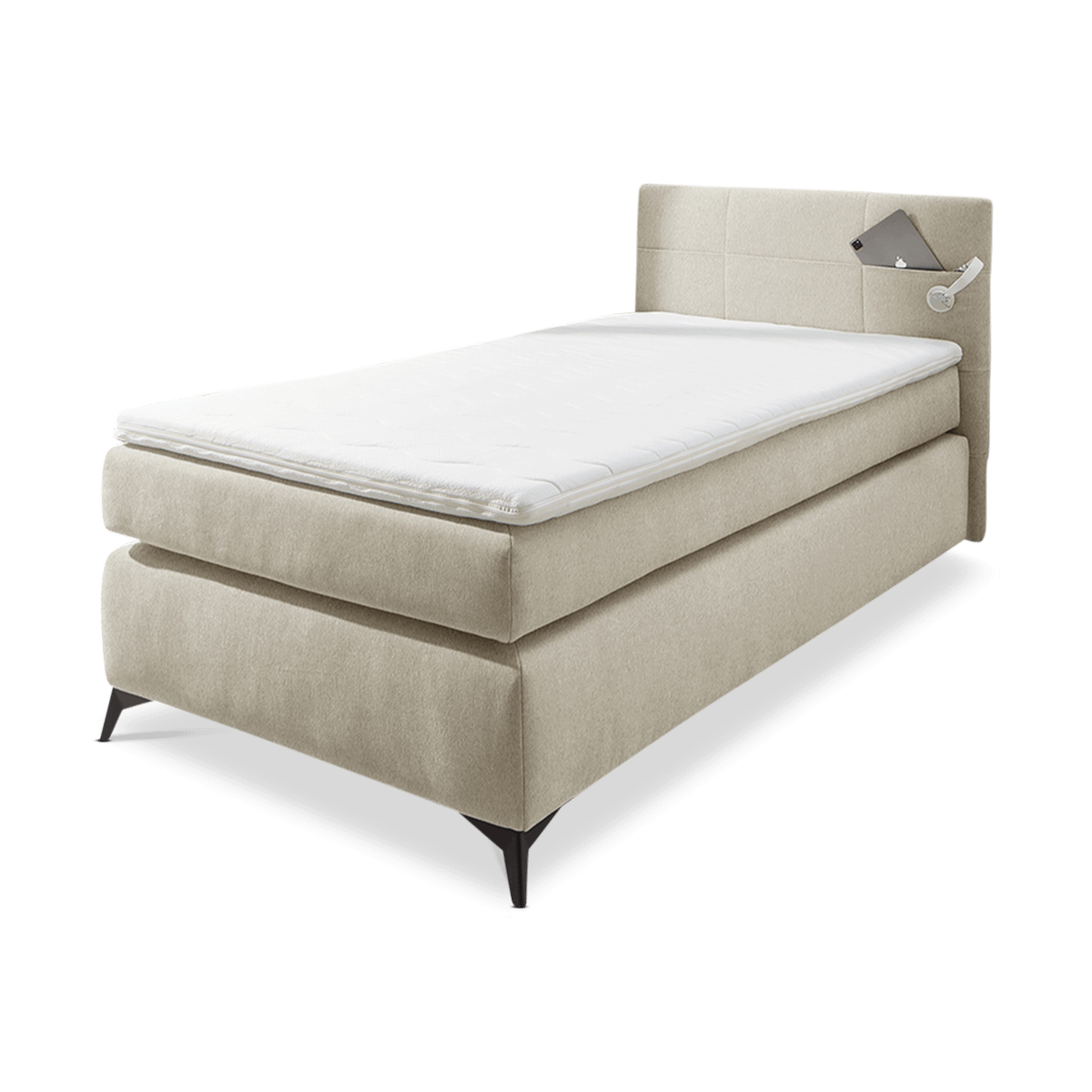 Boxspring BREDA 100x200 Beige