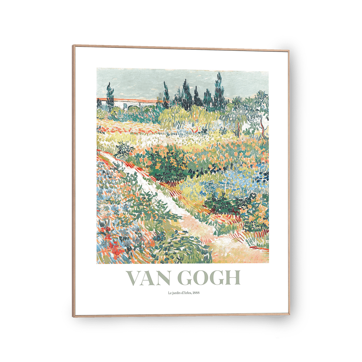 Slim Frame VAN GOGH Hout 40x50