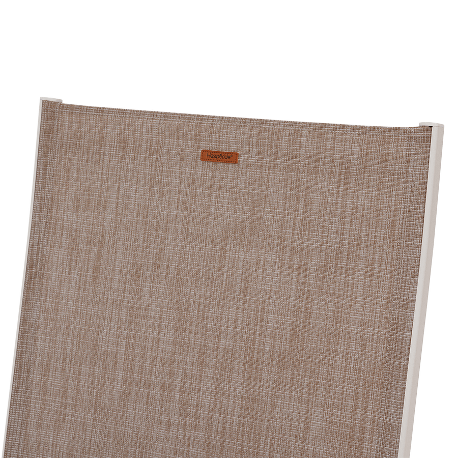 Ligbed Verstelbaar BRESCELLO Wit/Taupe Ligbed Verstelbaar BRESCELLO Wit/Taupe
