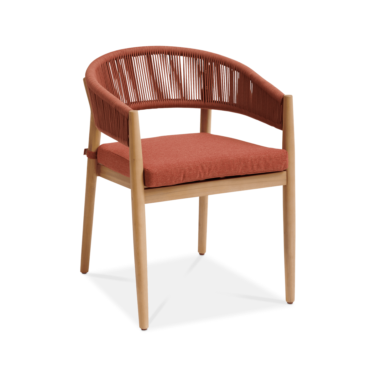 Armstoel VOLTERRA Acacia/Brick