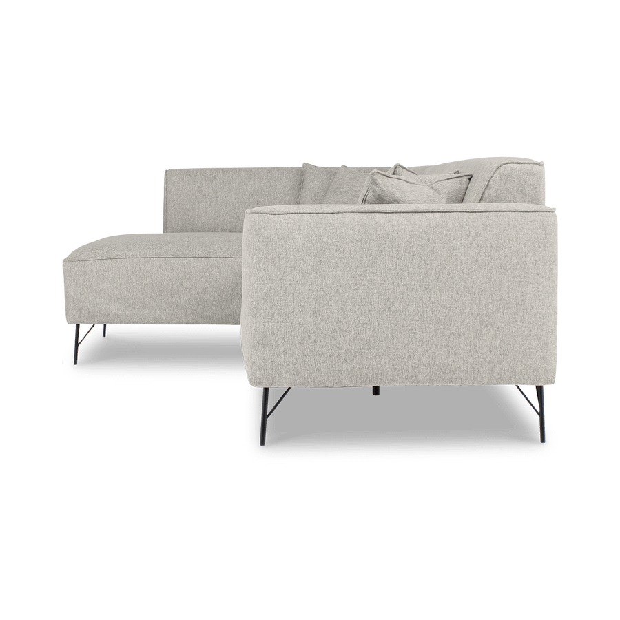Hoeksalon FRISCO Hoek Links Fossil Grey B308 Hoeksalon FRISCO Hoek Links Fossil Grey B308