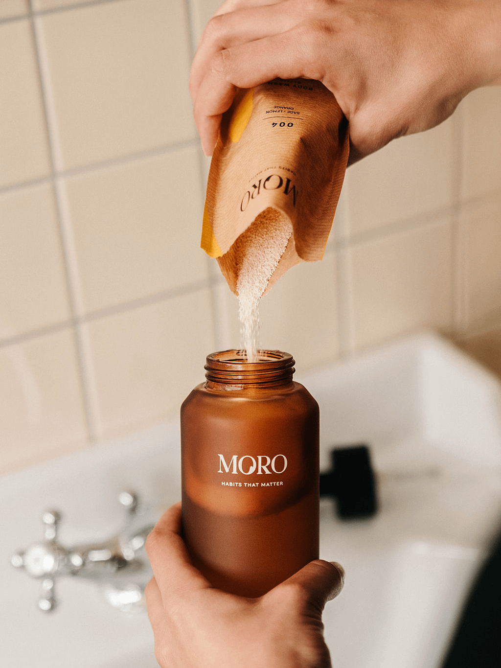 Hand- & Bodywash Moro Rosemary Bruin (starter kit)