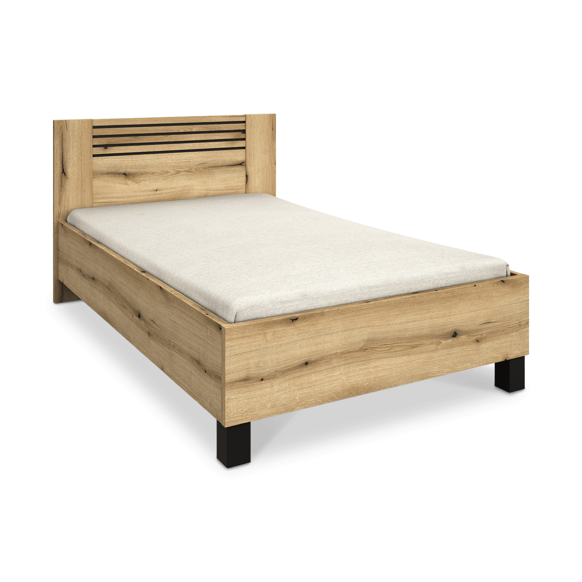 Bed SILKE Etna Eik 120x200