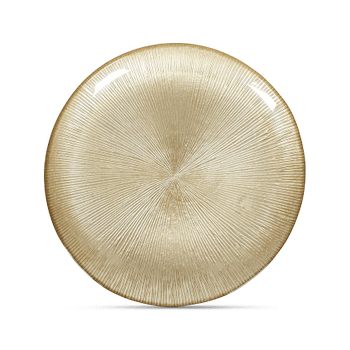 Bord XELIAS Rond Glas Goud L Bord XELIAS Rond Glas Goud L
