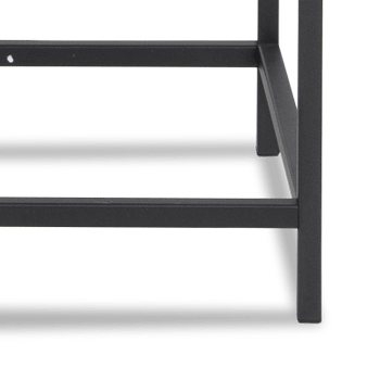 Vitrinekast BOKSKAP Ash Black B77 Vitrinekast BOKSKAP Ash Black B77