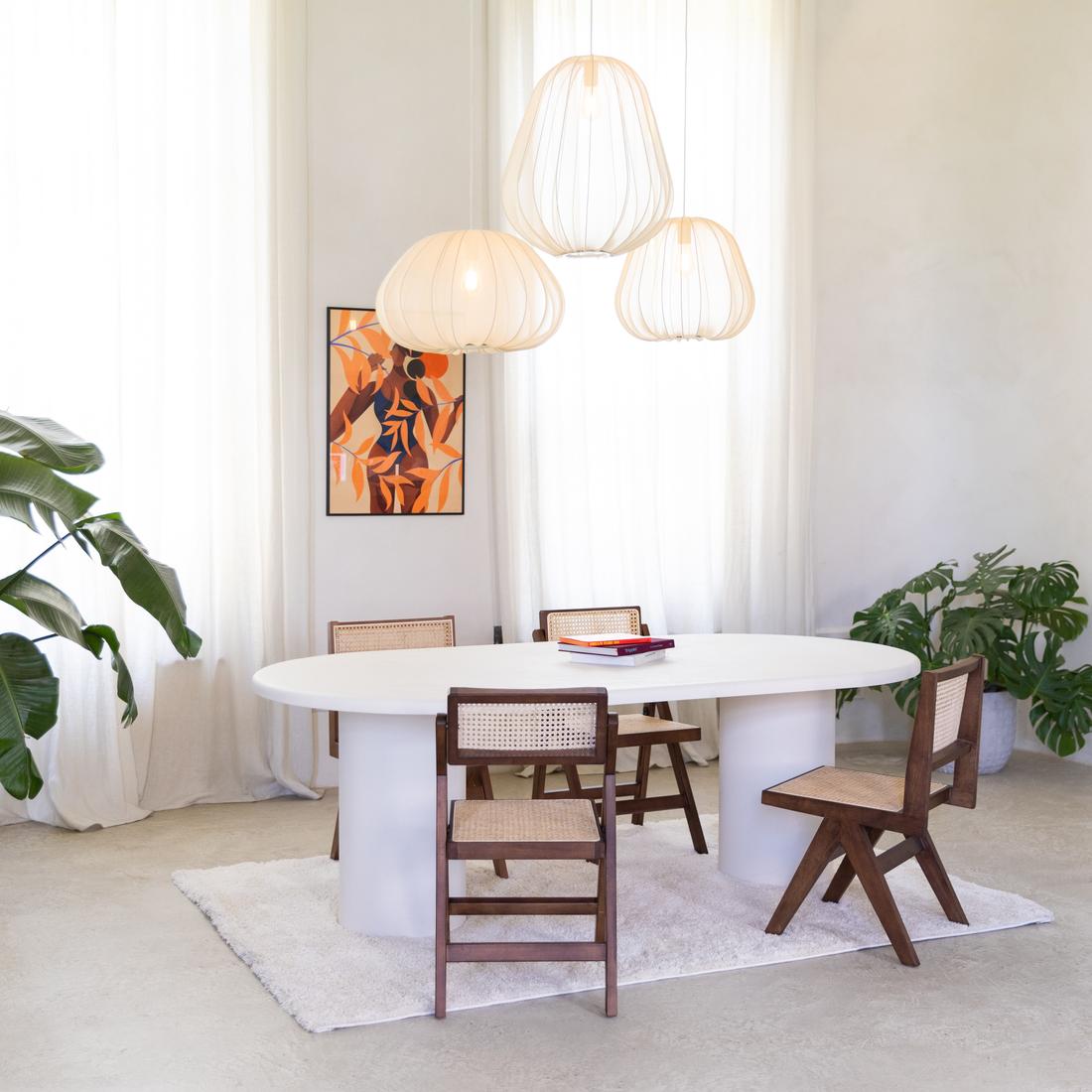 Eettafel ITHAKA Ovaal 230x120 Microcement Eettafel ITHAKA Ovaal 230x120 Microcement