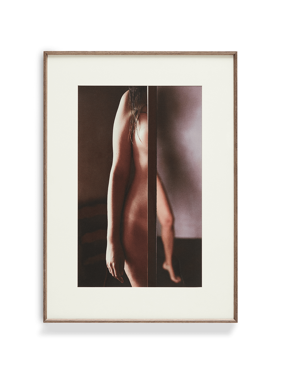 Zavira kunstwerk met foto van een vrouwelijk lichaam foto 50 x 70 cm