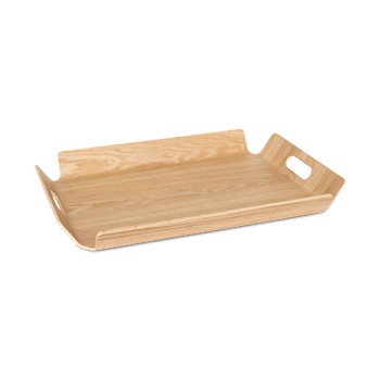 Dienblad STRAPHI Hout Naturel XL Dienblad STRAPHI Hout Naturel XL