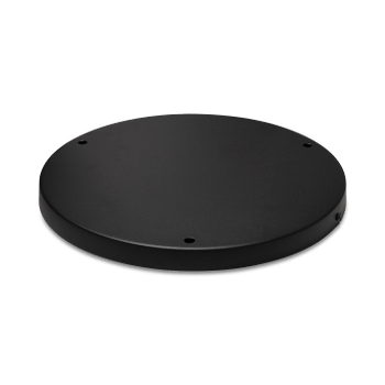 Plafondrozet III Rond Alu Zwart Plafondrozet III Rond Alu Zwart