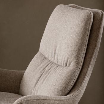 Bijzetzetel NIKKO Alea Beige Bijzetzetel NIKKO Alea Beige