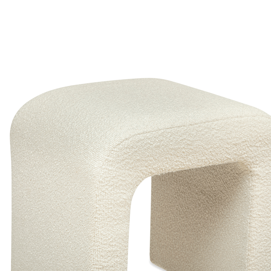 Pouf SEVGIR U-Vorm Bouclé Naturel Pouf SEVGIR U-Vorm Bouclé Naturel