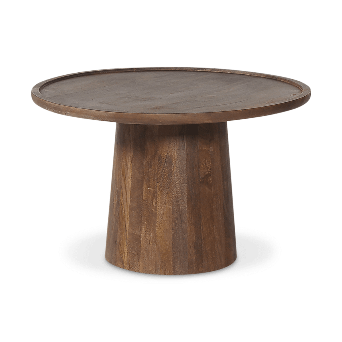 Salontafel TIAGO Ø65 Mango Lichtbruin