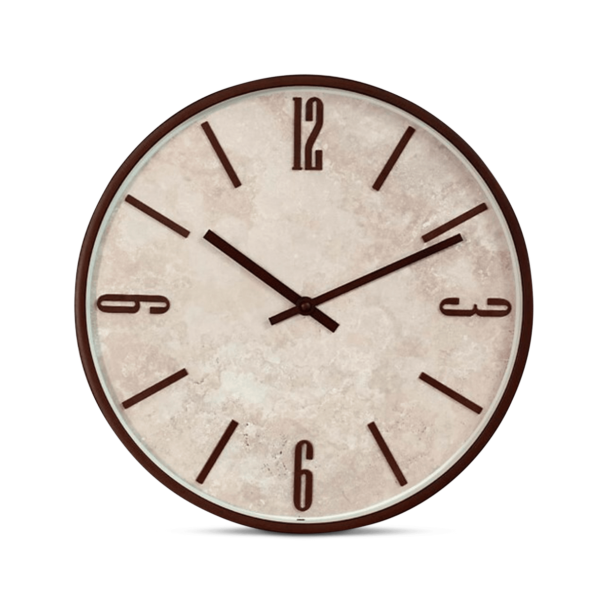 Klok NELAH Rond Travertijnlook