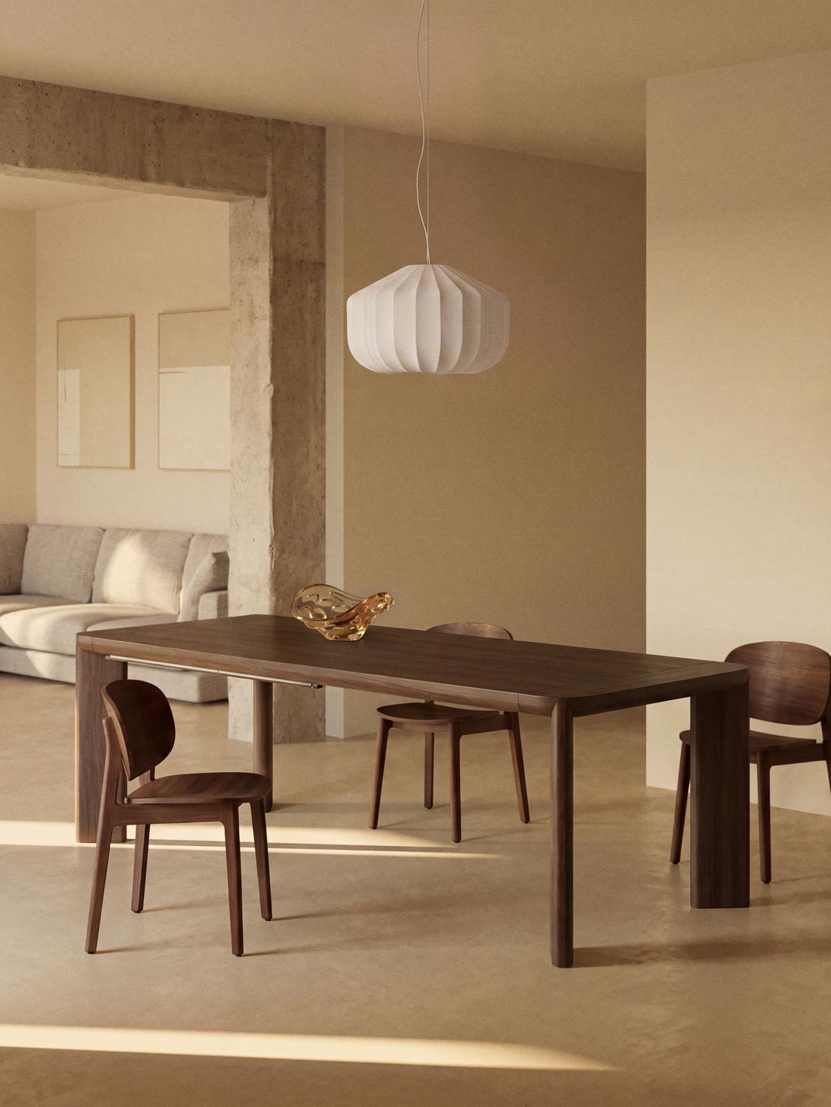 Verlengbare Eettafel Jondal Donker Eik 200/286 x 100 cm