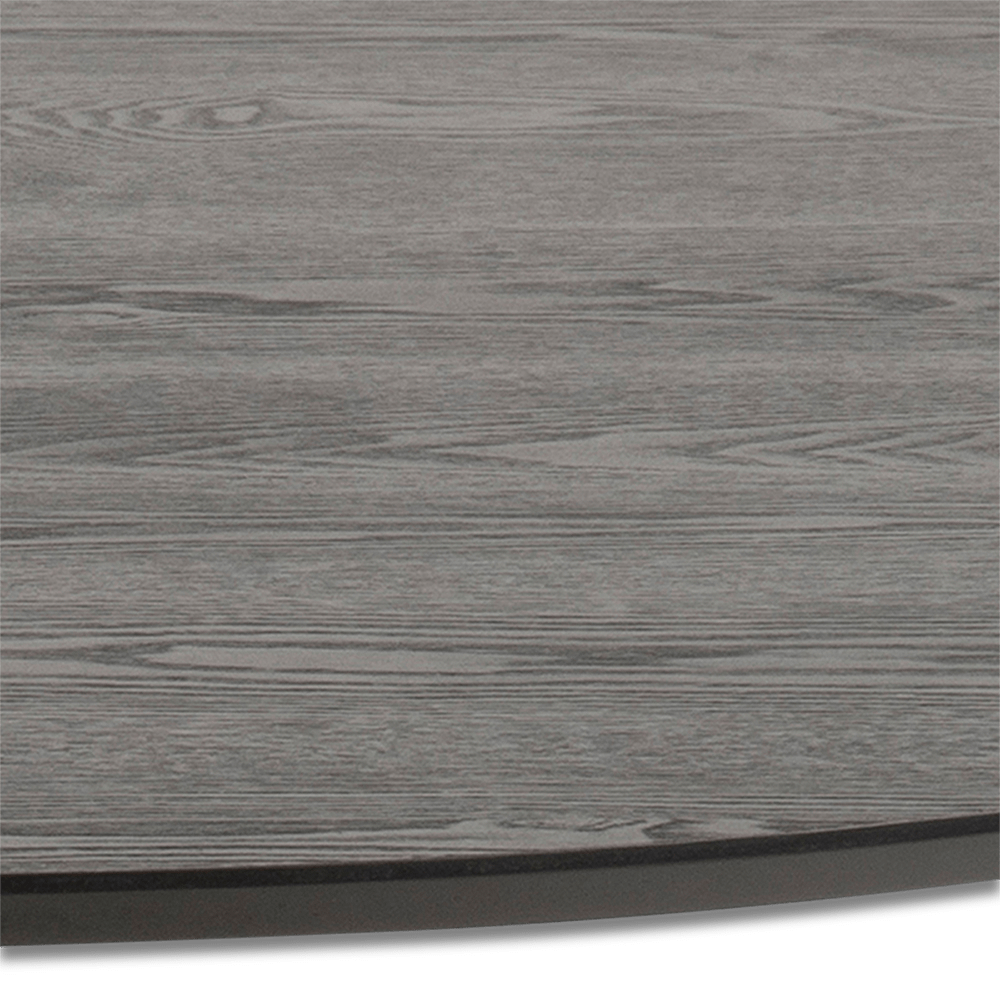 Eettafel LUTOR Ash Black Fineer Ø110cm
