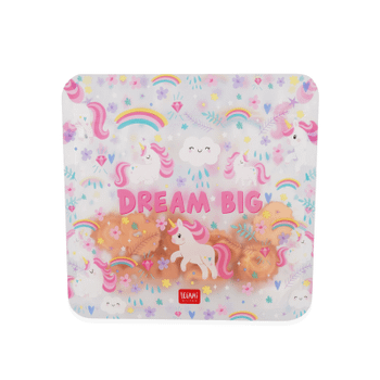 S/3 Reusable Snack Bags UNICORN S/3 Reusable Snack Bags UNICORN