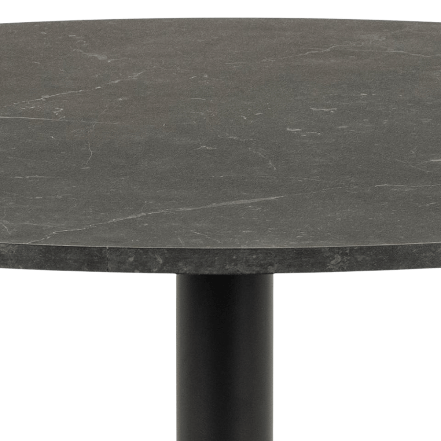 Eettafel LUTOR Marble Black Ø110 Eettafel LUTOR Marble Black Ø110