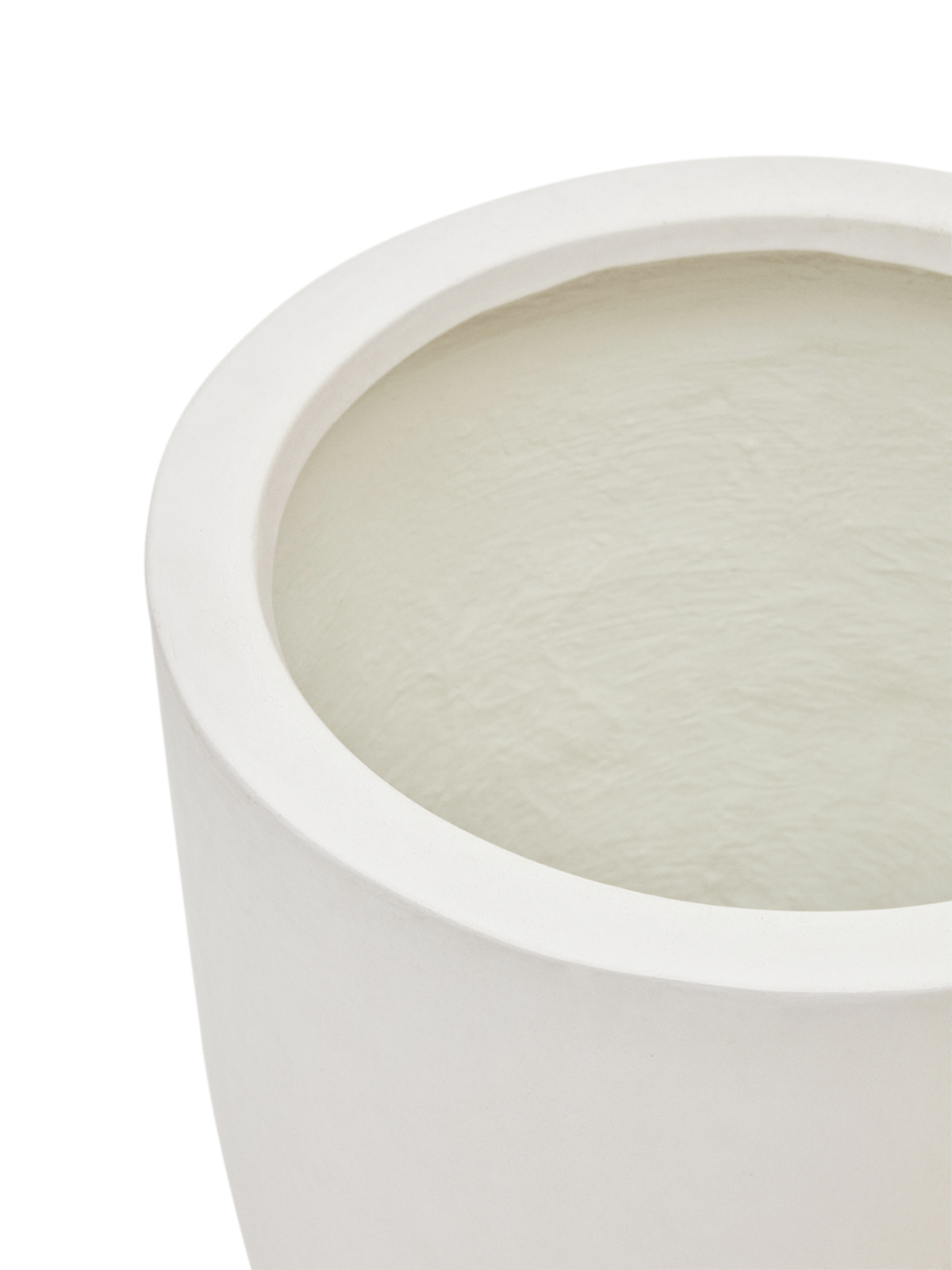 Witte cementbak Aiguablava ⌀39 cm